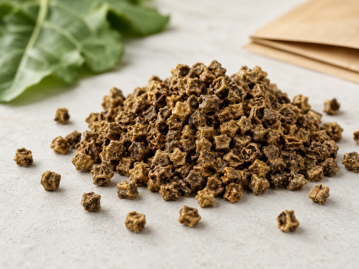 Sugar beet seed close-up